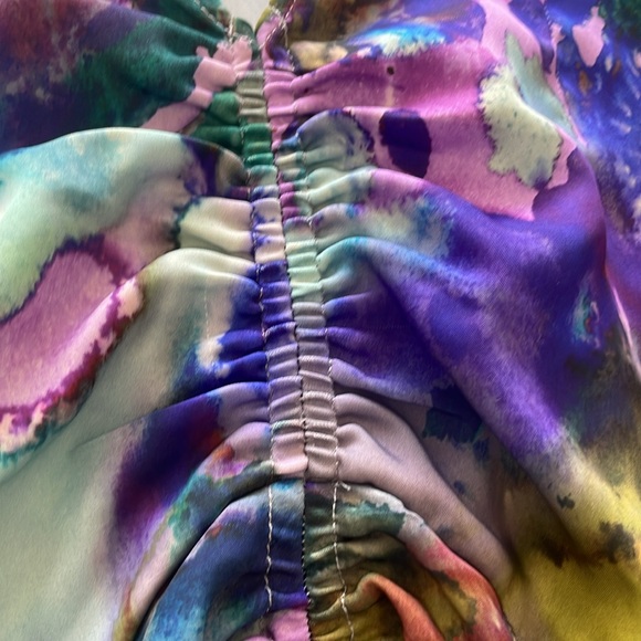 NWT STEVE MADDEN RUCHED MIDI DRESS - Picture 4 of 8